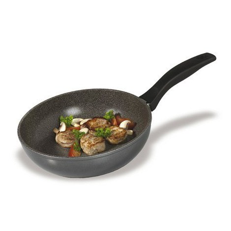 Stoneline | Cookware set of 8 | 1 sauce pan, 1 stewing pan, 1 frying pan | Die-cast aluminium | Black | Lid included - 3